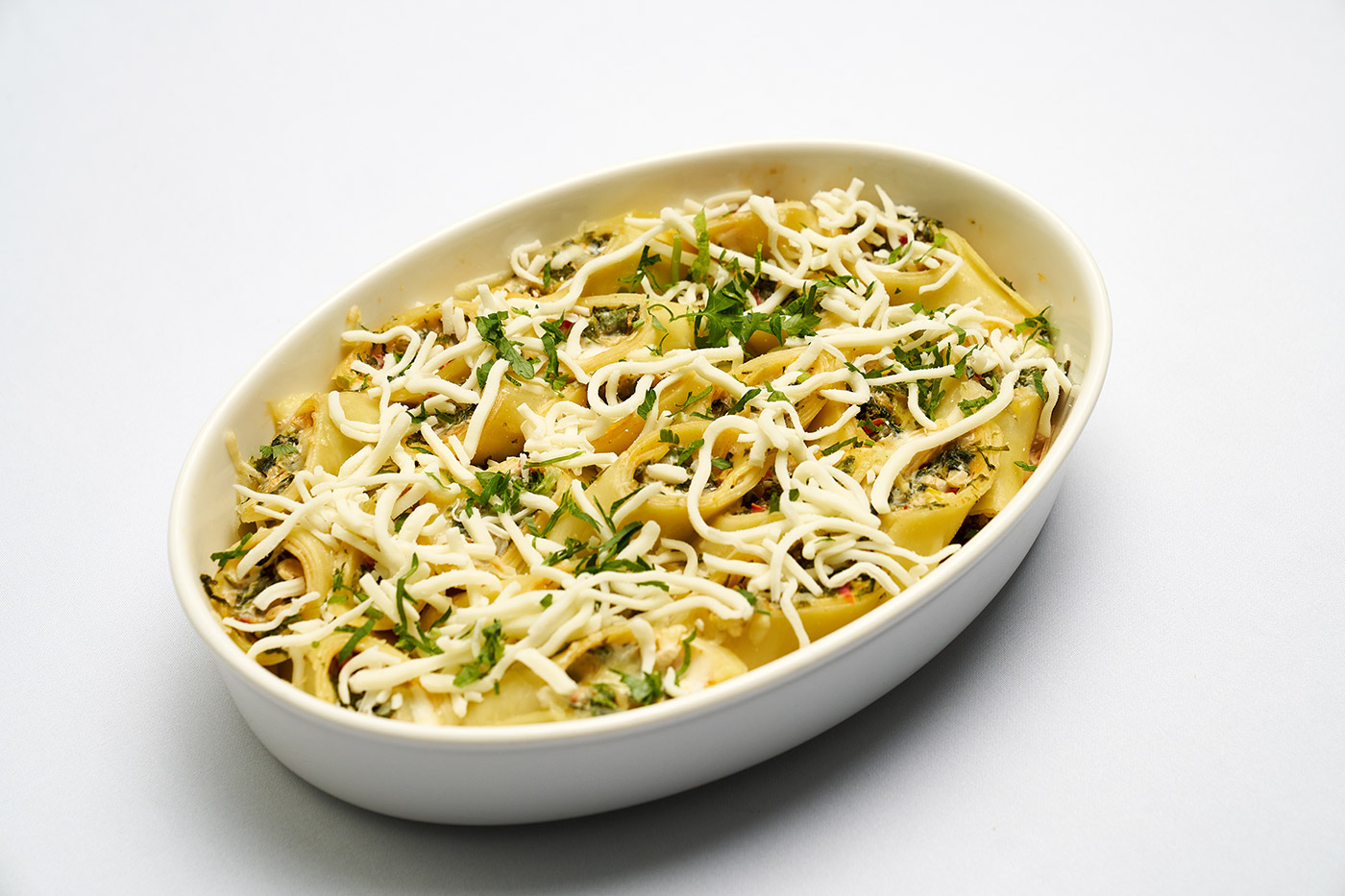 Vegetable cannelloni