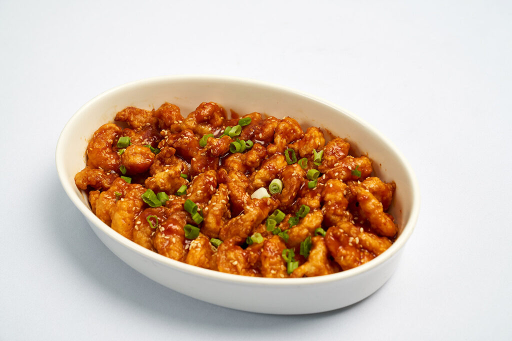 Sesame shrimps